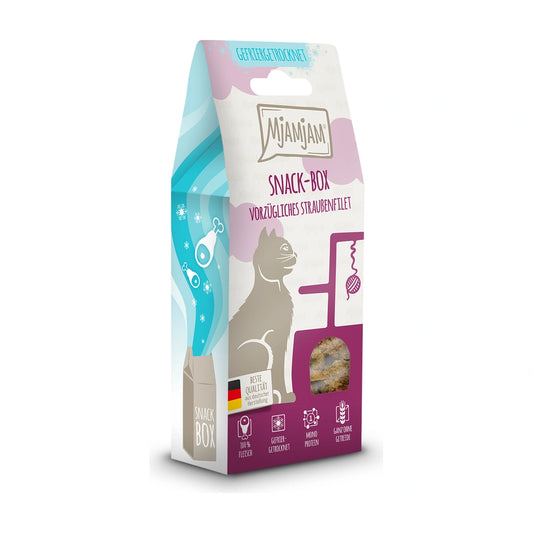 MjAMjAM Snackbox - vorzügliches Straußenfilet 40g
