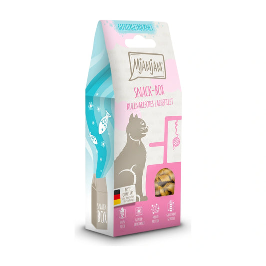 MjAMjAM Snackbox - kulinarisches Lachsfilet 50g