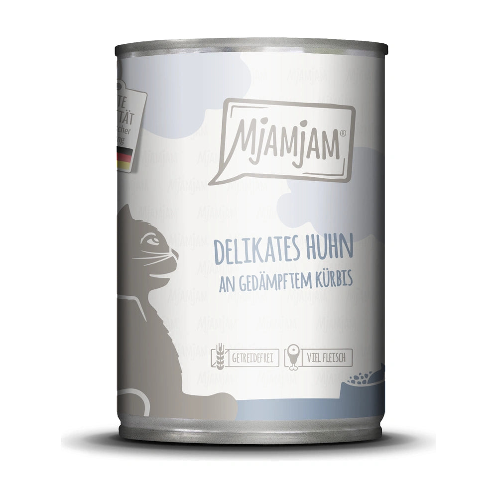 MjAMjAM delikates Huhn an gedämpftem Kürbis