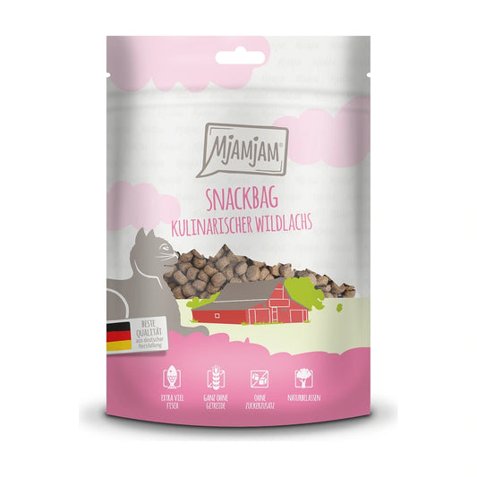MjAMjAM Snackbag - kulinarischer Wildlachs 125g