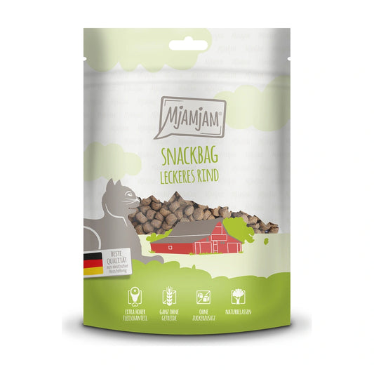 MjAMjAM Snackbag - leckeres Rind 125g