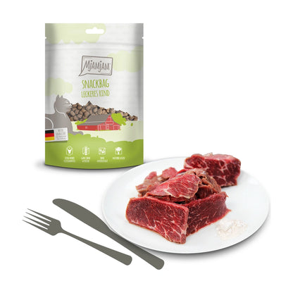 MjAMjAM Snackbag - leckeres Rind 125g