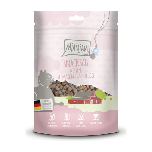 MjAMjAM Snackbag Kitten - schmackhaftes Geflügel 125g