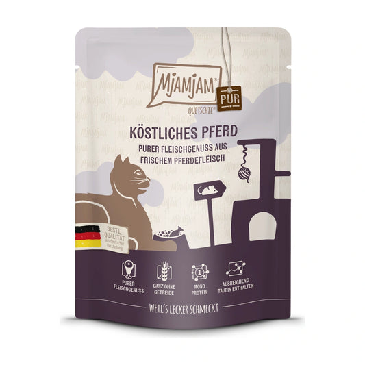 MjAMjAM Quetschie - Purer Fleischgenuss - köstliches Pferd pur