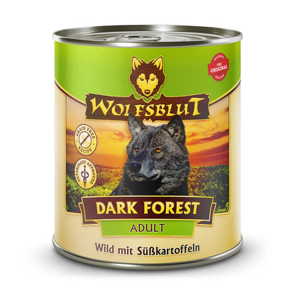 Wolfsblut Dark Forest Adult - Wild mit Süßkartoffel
