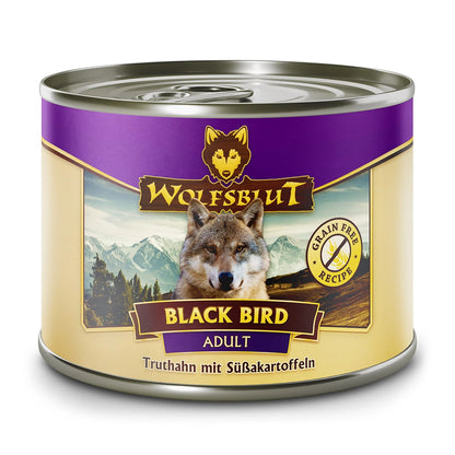 Wolfsblut Black Bird Adult - Truthahn mit Süßkartoffel
