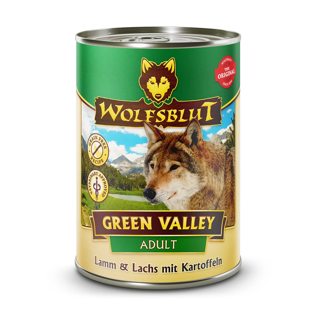 Wolfsblut Green Valley Adult - Lamm & Lachs mit Kartoffel