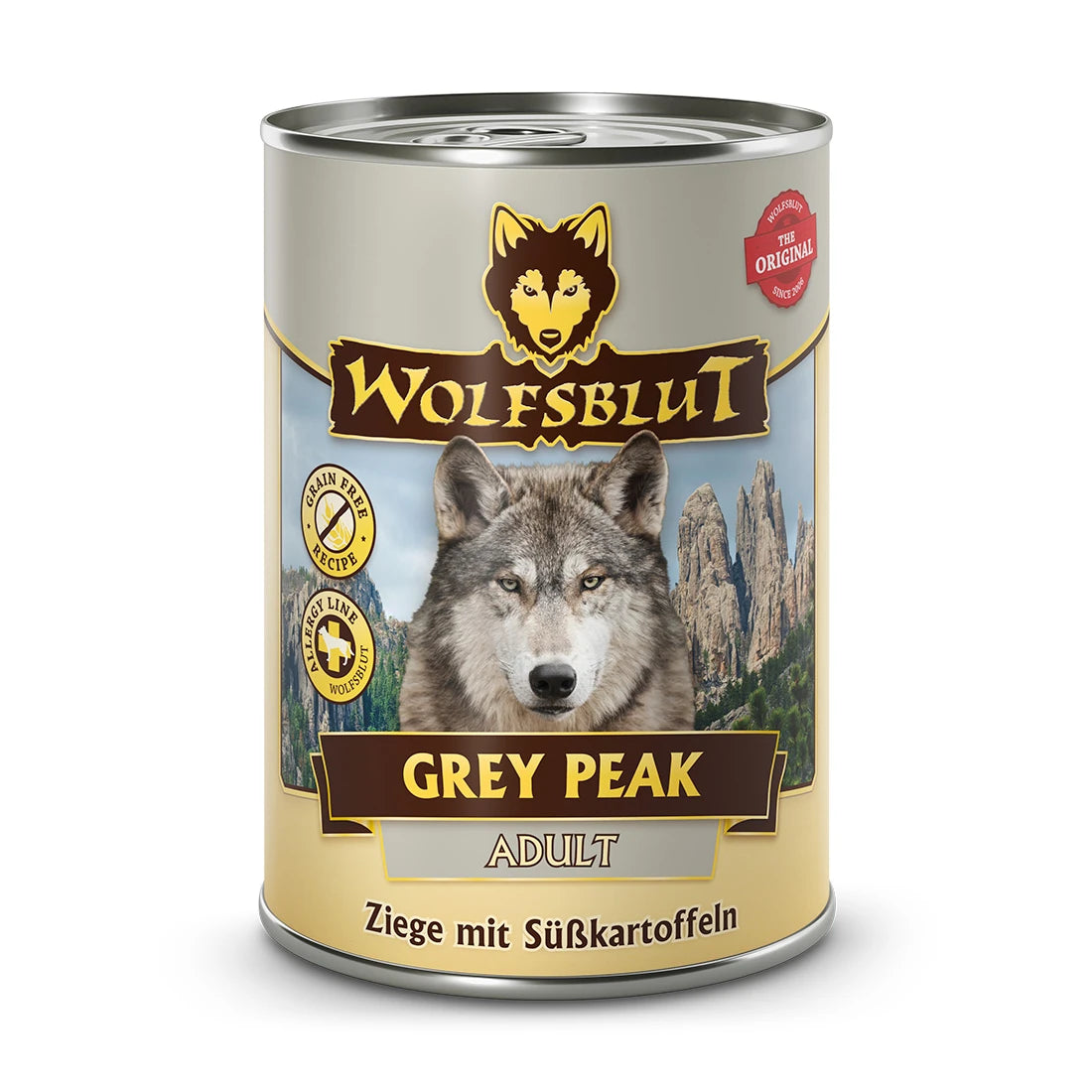 Wolfsblut Grey Peak Adult - Ziege mit Süßkartoffel