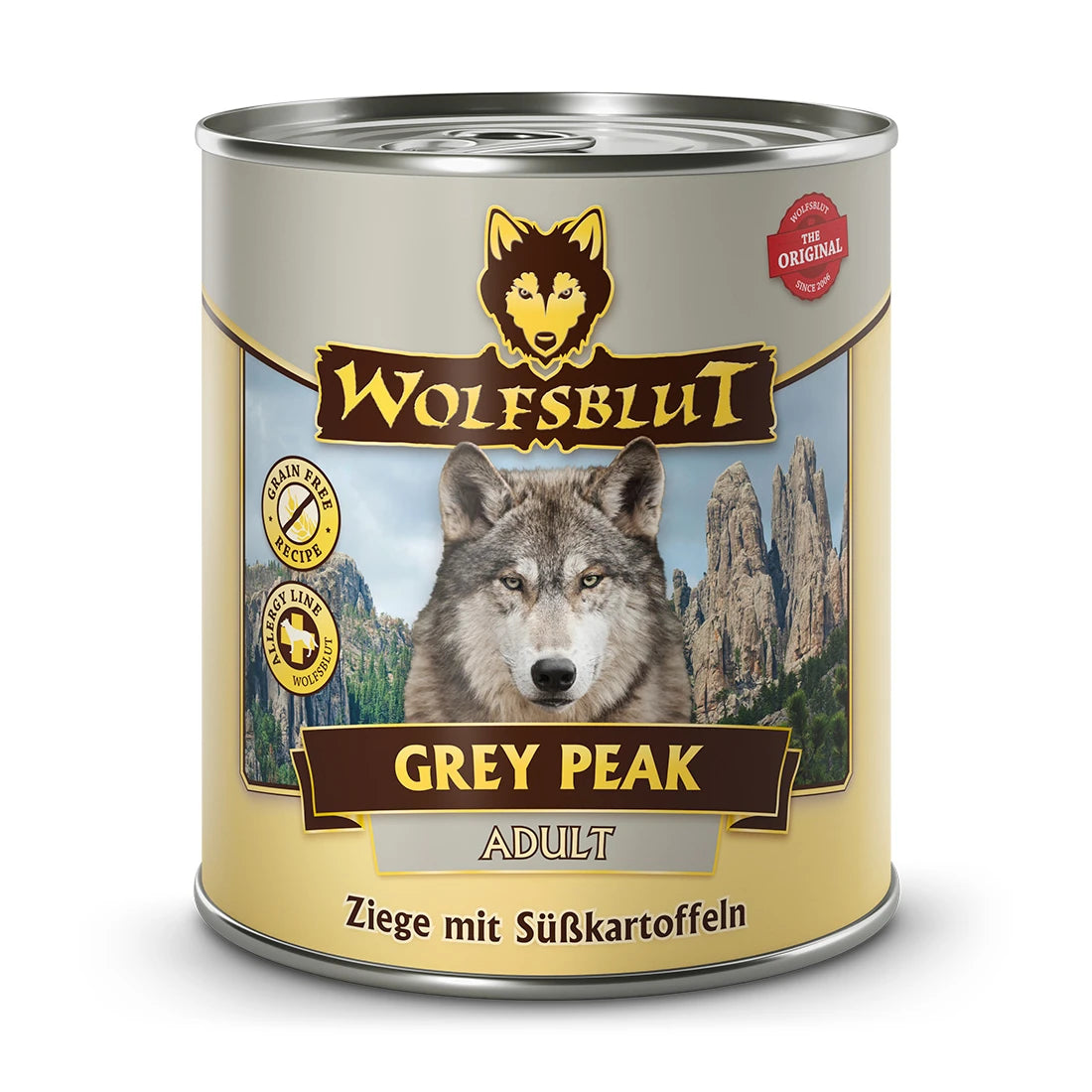 Wolfsblut Grey Peak Adult - Ziege mit Süßkartoffel