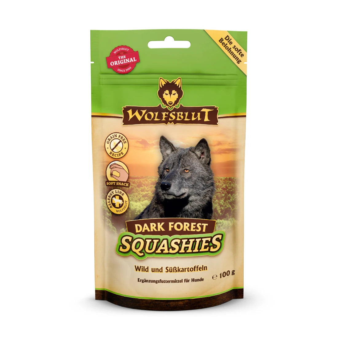 Wolfsblut Dark Forest Squashies - Wild mit Süßkartoffel