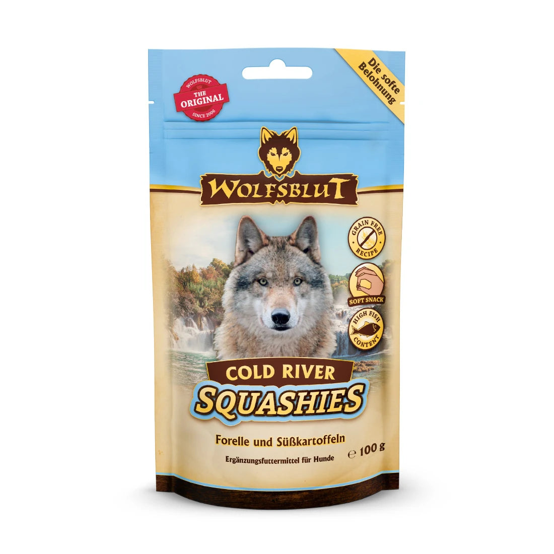 Wolfsblut Cold River Squashies - Forelle mit Süßkartoffel