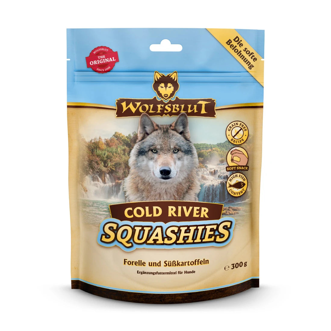 Wolfsblut Cold River Squashies - Forelle mit Süßkartoffel
