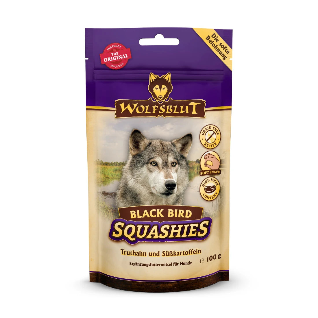 Wolfsblut Black Bird Squashies - Truthahn mit Süßkartoffel