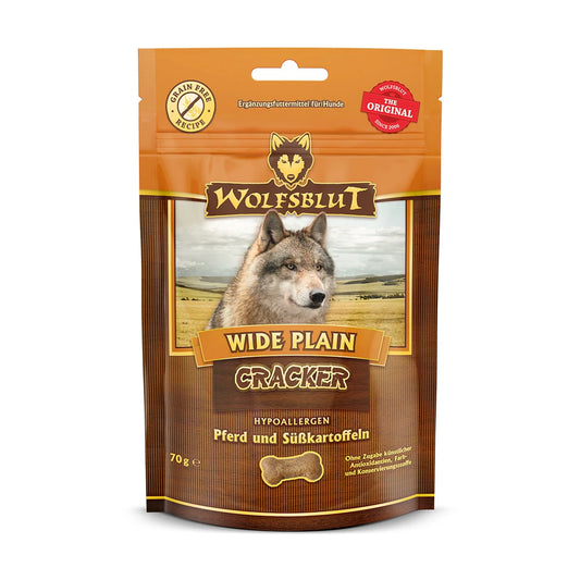 Wolfsblut Wide Plain Cracker - Pferd mit Süßkartoffel