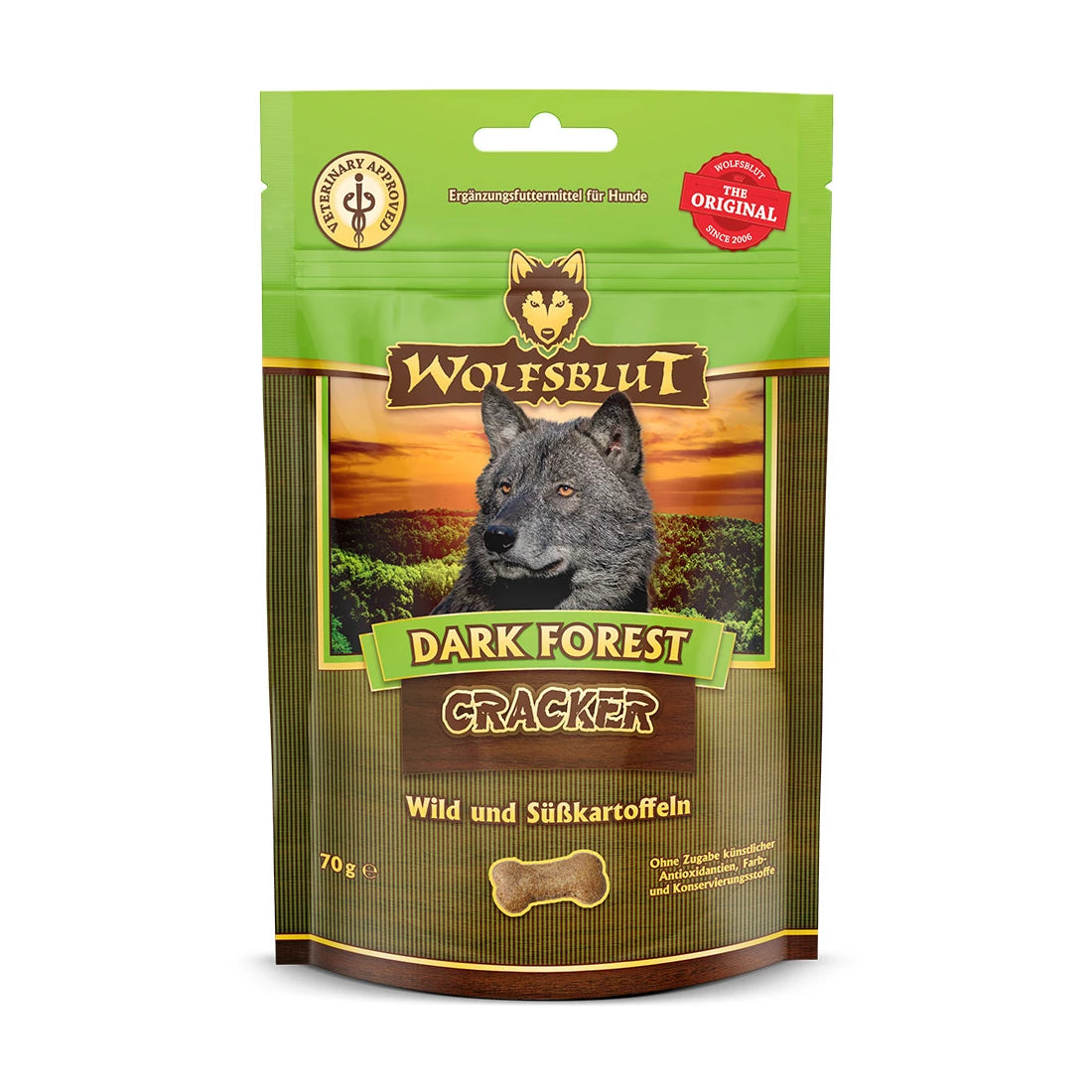Wolfsblut Dark Forest Cracker - Wild mit Süßkartoffel