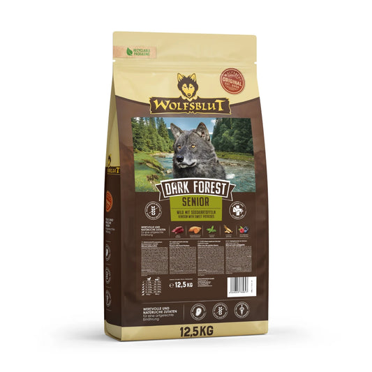 Wolfsblut Dark Forest Senior - Wild mit Süßkartoffel