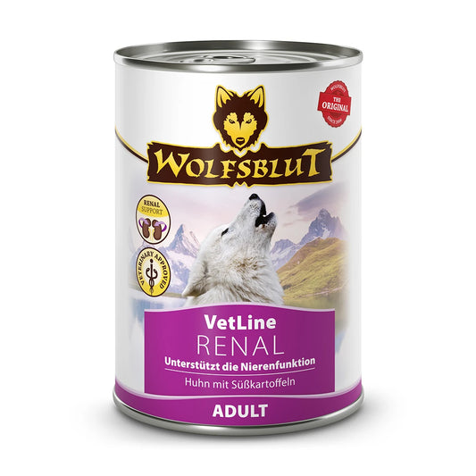 Wolfsblut Renal - Huhn mit Süßkartoffel 395g