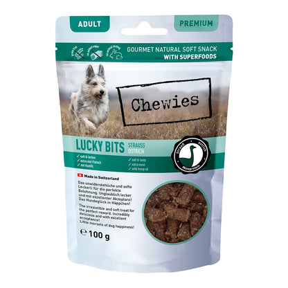Chewies LUCKY BITS Strauß Adult 100g