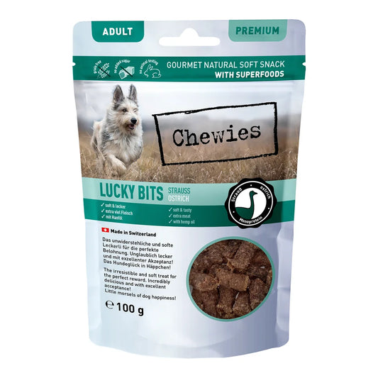 Chewies LUCKY BITS Strauß Adult 100g