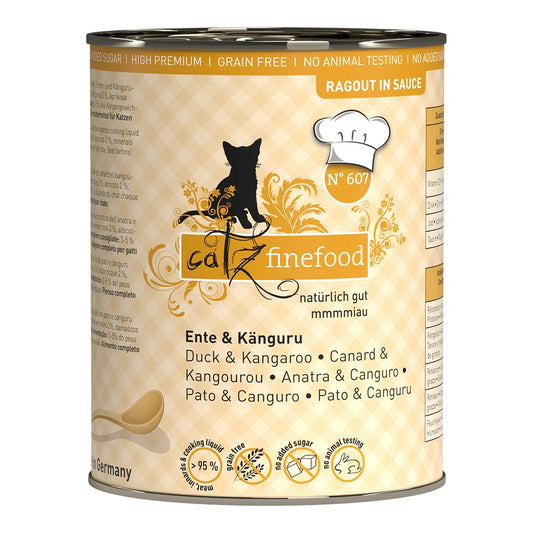 Catz finefood Ragout No.607 Ente & Känguru