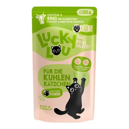 Lucky Lou Lifestage Kitten Geflügel & Rind