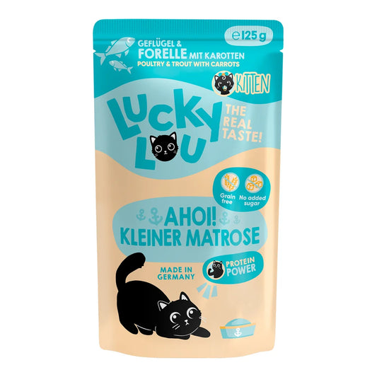Lucky Lou Lifestage Kitten Geflügel & Forelle