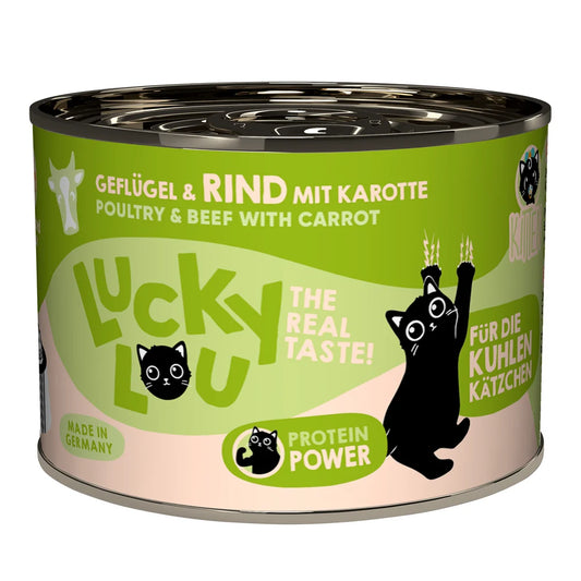 Lucky Lou Lifestage Kitten Geflügel & Rind
