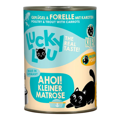 Lucky Lou Lifestage Kitten Geflügel & Forelle