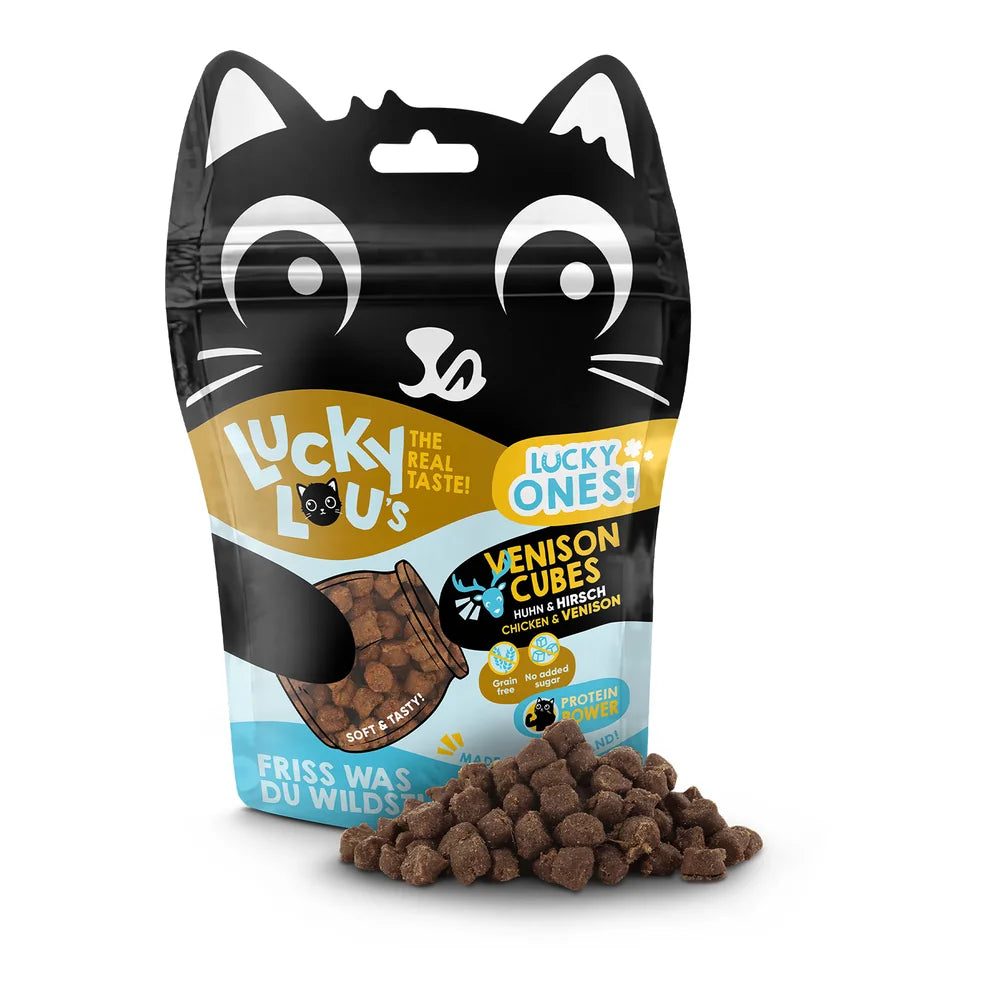 Lucky Lou Lucky Ones Cubes Huhn & Hirsch 80g