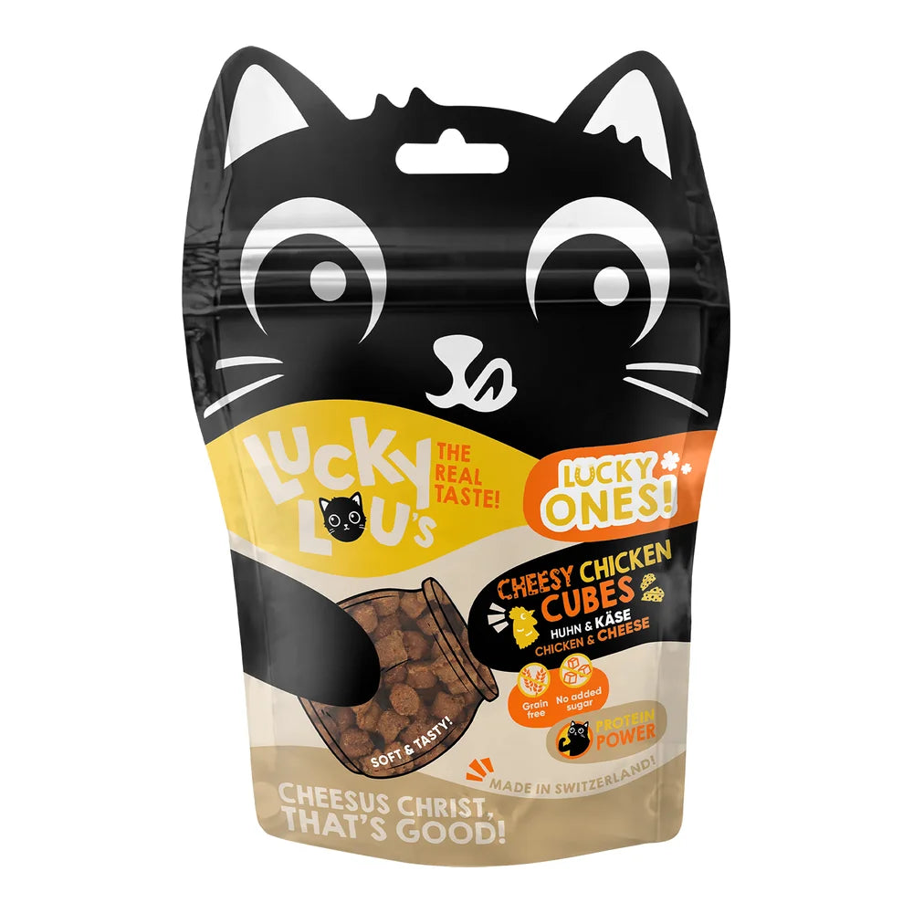 Lucky Lou Lucky Ones Cubes Huhn & Käse 80g