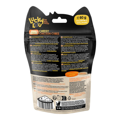 Lucky Lou Lucky Ones Cubes Huhn & Käse 80g