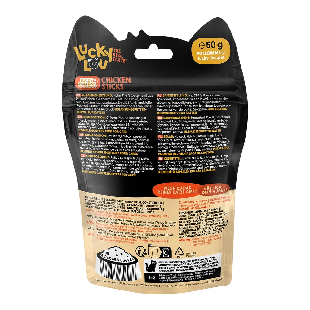 Lucky Lou Lucky Ones Krunchy Krisps Milch 60g