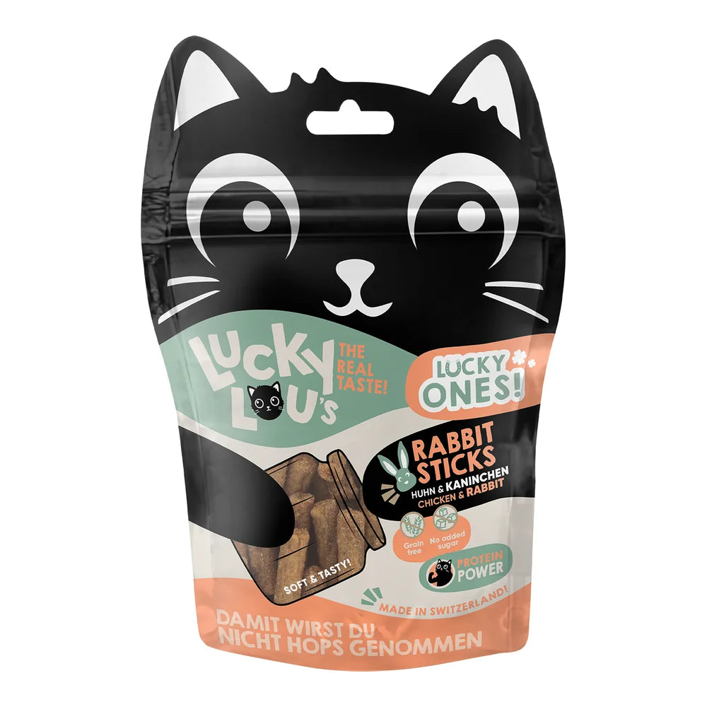 Lucky Lou Lucky Ones Sticks Huhn & Kanninchen 50g