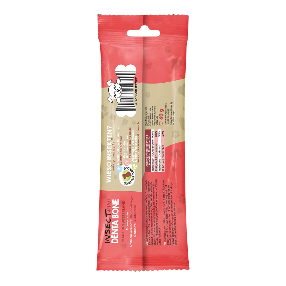 yummeez Green Life Insect Denta Bone Mini 60g