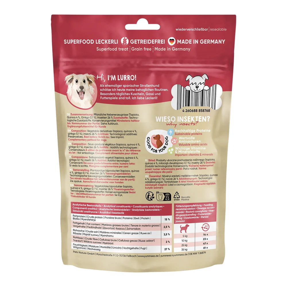 yummeez Green Life Insekt Bonies 175g
