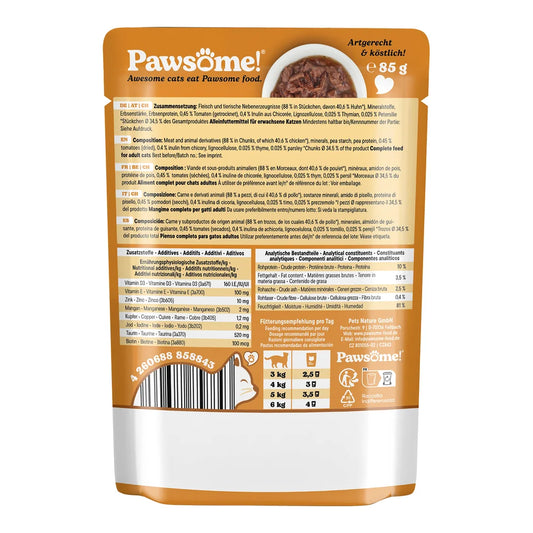 Pawsome Adult Huhn 85g