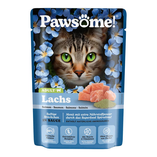 Pawsome Adult Lachs 85g