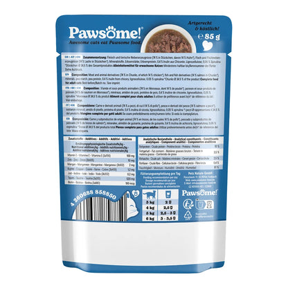 Pawsome Adult Lachs 85g