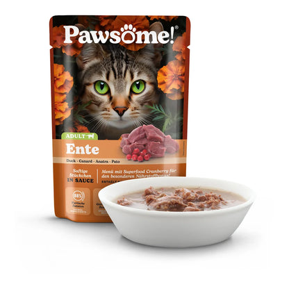 Pawsome Adult Ente 85g