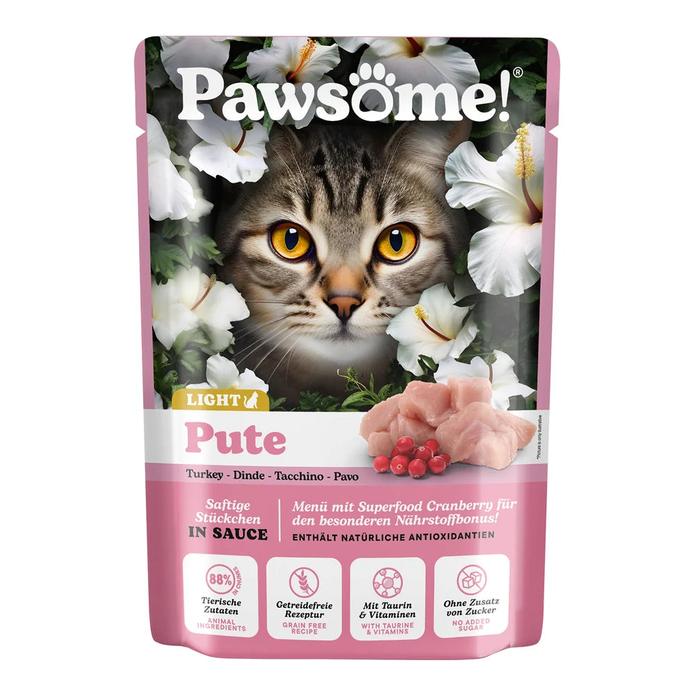 Pawsome Adult light Pute 85g