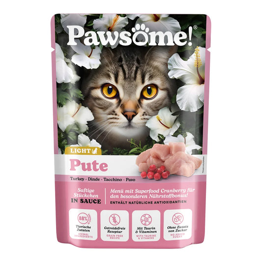 Pawsome Adult light Pute 85g