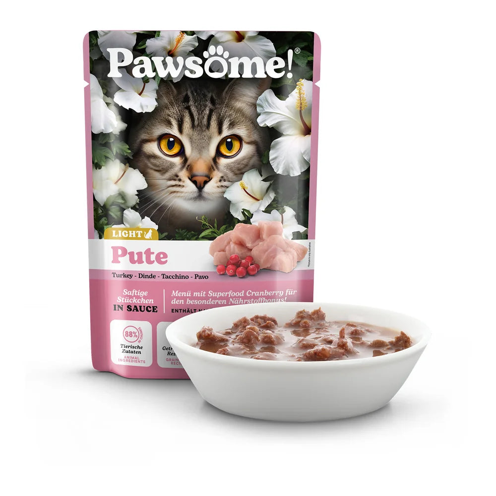 Pawsome Adult light Pute 85g