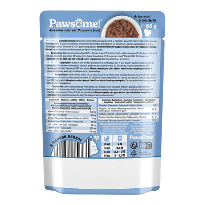 Pawsome Adult light Lachs 85g