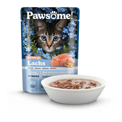 Pawsome Junior Lachs 85g