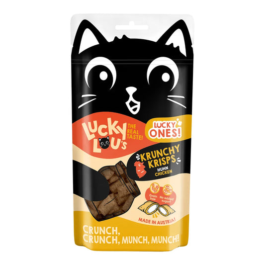 Lucky Lou Lucky Ones Krunchy Krisps Huhn 60g