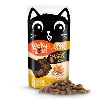 Lucky Lou Lucky Ones Krunchy Krisps Huhn 60g