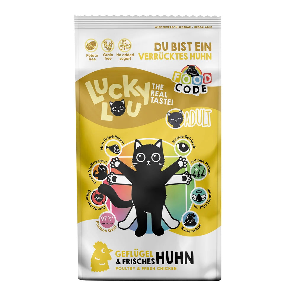 Lucky Lou Food Code Adult Geflügel & Huhn