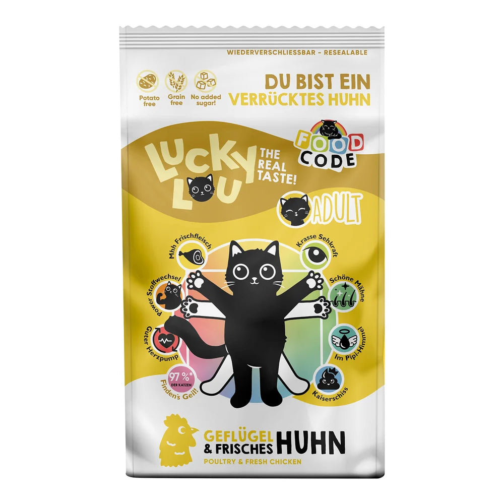 Lucky Lou Food Code Adult Geflügel & Huhn