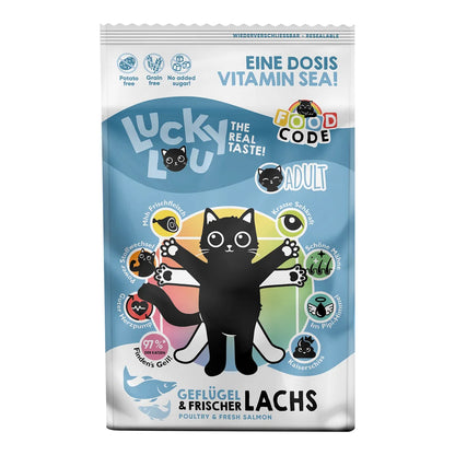 Lucky Lou Food Code Adult Geflügel & Lachs