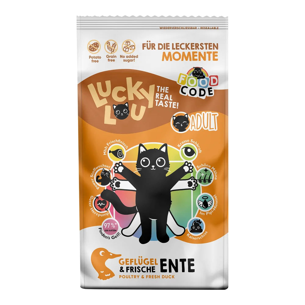 Lucky Lou Food Code Adult Geflügel & Ente
